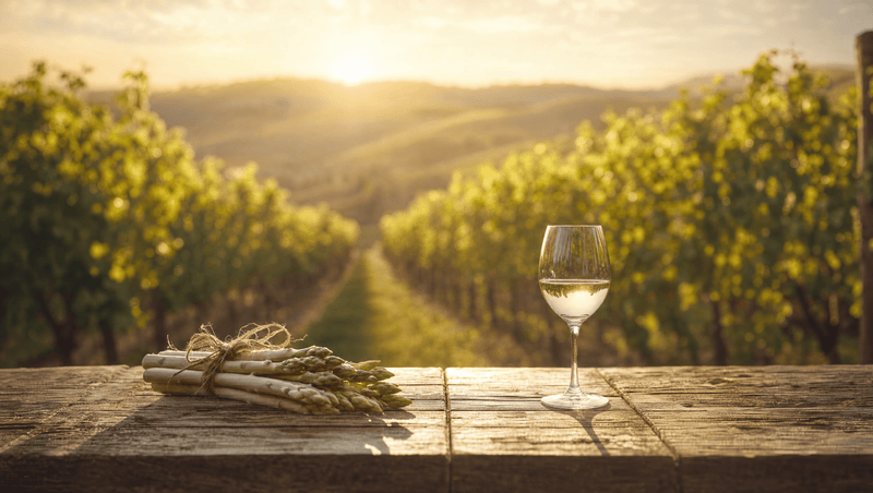 Spargel & Wein