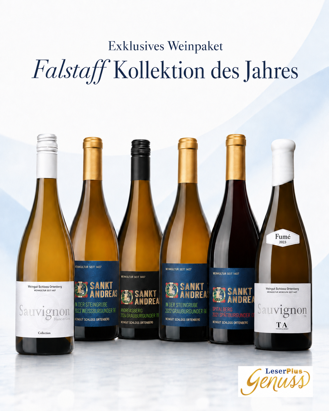Exklusives Weinpaket "Falstaff Kollektion des Jahres"