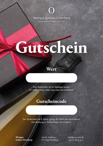 Geschenkgutschein Digital