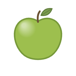 Grüner Apfel