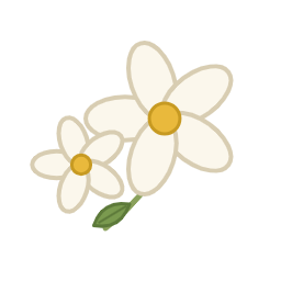Weiße Blüten